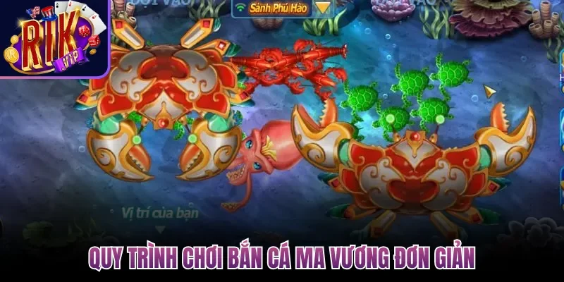Bắn Cá Ma Vương| Game Săn Thưởng 3D Không Thể Bỏ Qua 4 Quy trình chơi Bắn Cá Ma Vương đơn giản